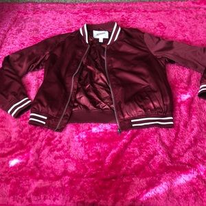 Junior L, cute zip up jacket